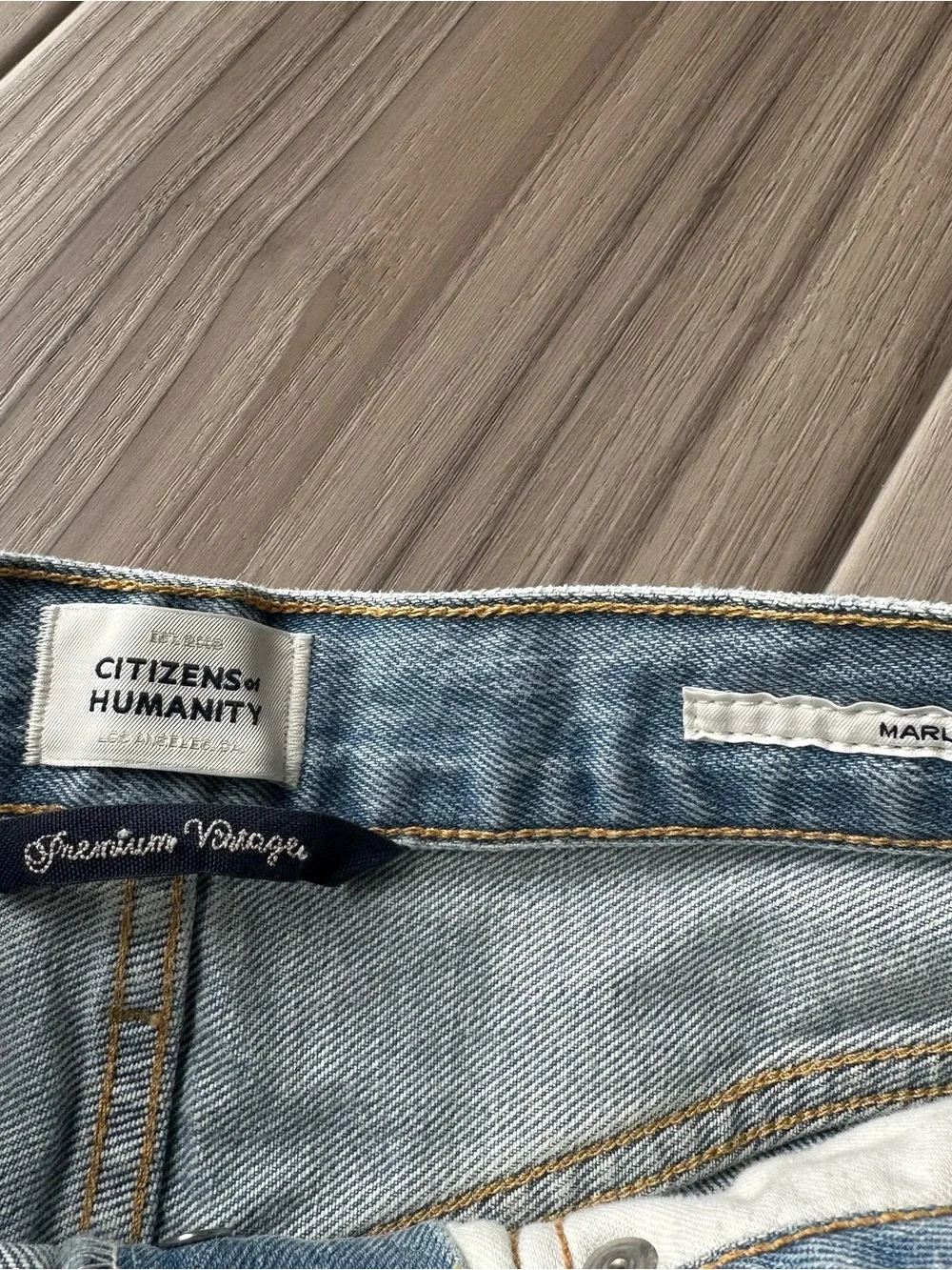 Citizens of Humanity Marlow Long Denim Shorts